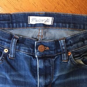 Madewell mid rise skinny skinny